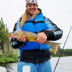 fishing at woman river camp