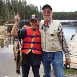 fishing at woman river camp