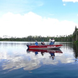 fishing at woman river camp