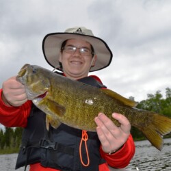 fishing at woman river camp