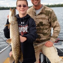 fishing at woman river camp