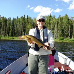 fishing at woman river camp
