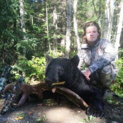 tyler with bear