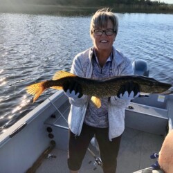 fishing at woman river camp