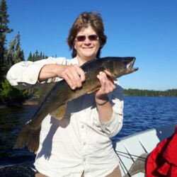 fishing at woman river camp