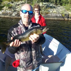 fishing at woman river camp
