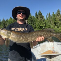 fishing at woman river camp