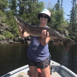 fishing at woman river camp