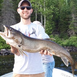fishing at woman river camp