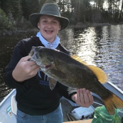 fishing at woman river camp