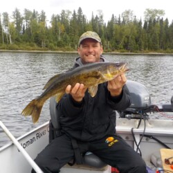 fishing at woman river camp