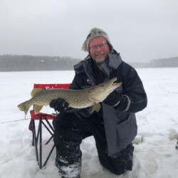 ice fishing