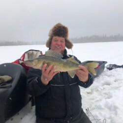 ice fishing