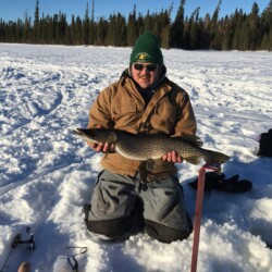 ice fishing