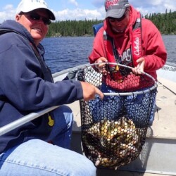 fishing at woman river camp