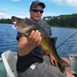 fishing at woman river camp