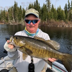 fishing at woman river camp