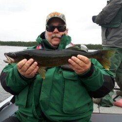 fishing at woman river camp
