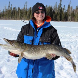 ice fishing