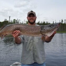 fishing at woman river camp